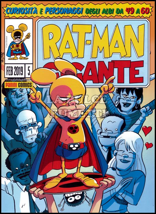 RAT-MAN GIGANTE COFANETTO VUOTO #     5 - RAT-MAN GIGANTE 49/60